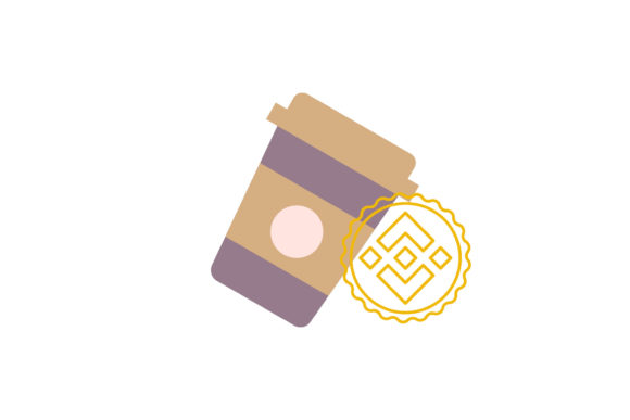 Binance Coin Cup Icon Design