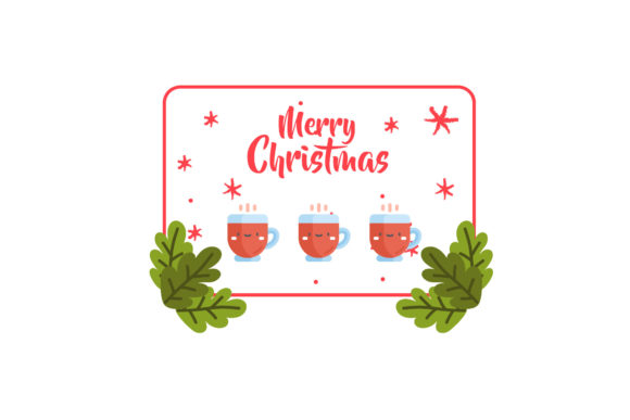 Christmas Coffee Cup Tea Card