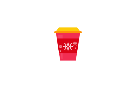 Christmas Cup Ornament Vector