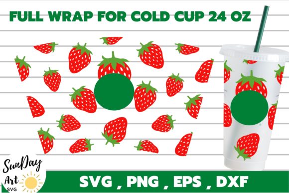 Full Wrap Strawberry Cup