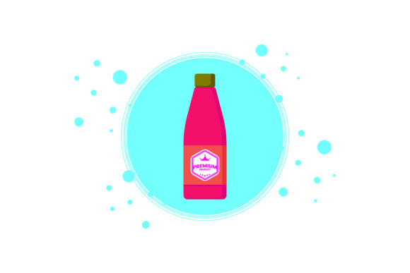 Tumbler Bottle Container Circle Bubble