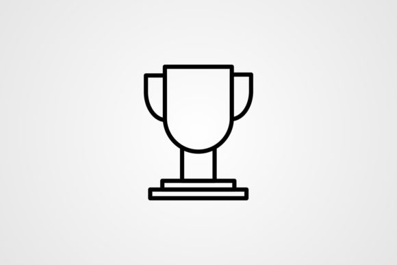 Vector Cup Line Icon Design